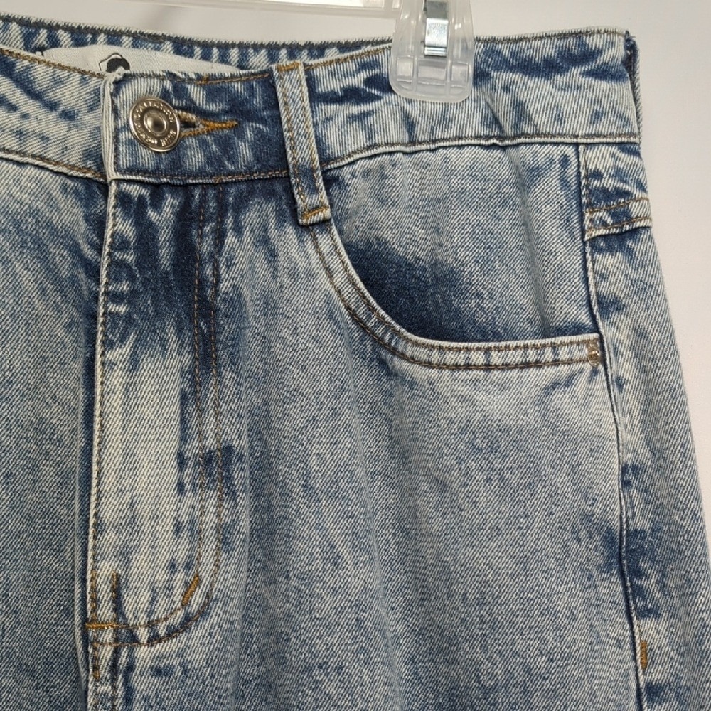 Onze Denim Made in Brasil Wide Leg‎ Denise Light Wash Size Women's 6 RARE HTF - Picture 7 of 15